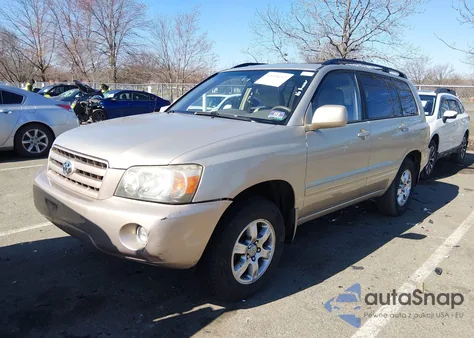2004 Toyota Highlander V6 из США, поврежденный, VIN JTEEP21AX40047364